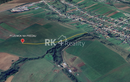 RK4 - NA PREDAJ - Pozemok Konská