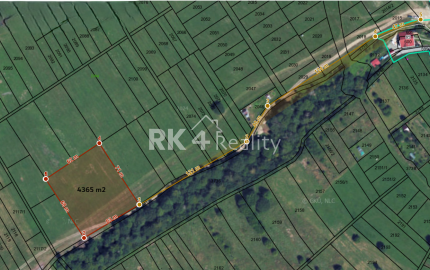 RK4 - NA PREDAJ - Pozemky Snežnica