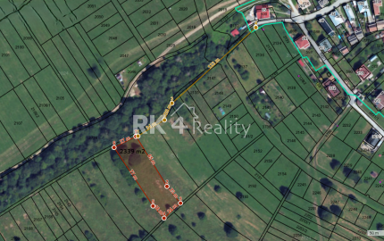 RK4 - NA PREDAJ - Pozemky Snežnica