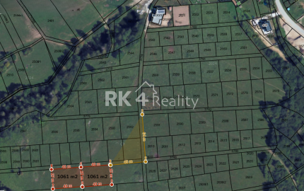 RK4 - NA PREDAJ - Pozemky Snežnica