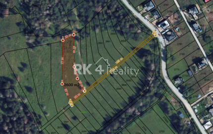 RK4 - NA PREDAJ - Pozemky Snežnica