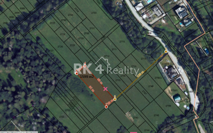 RK4 - NA PREDAJ - Pozemky Snežnica