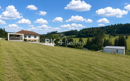 RK4 – PREDAJ - stavebný pozemok 600 m² – Snežnica, okr. Kysucké Nové Mesto