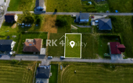 RK4 – PREDAJ - stavebný pozemok 600 m² – Snežnica, okr. Kysucké Nové Mesto