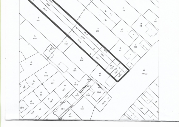 RK4 - NA  PREDAJ - Stavebný pozemok v radovej zástavbe -  Kráľov Brod - 4064m2