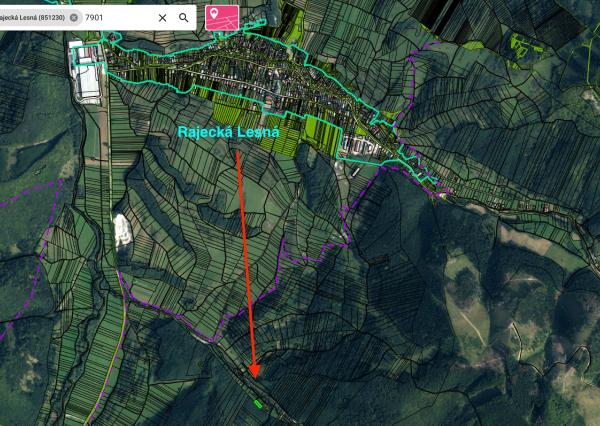RK4 - PREDAJ - POZEMOK POD LESOM - RAJECKÁ LESNÁ