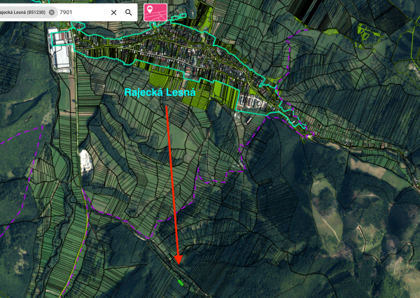 RK4 - PREDAJ - POZEMOK POD LESOM - RAJECKÁ LESNÁ