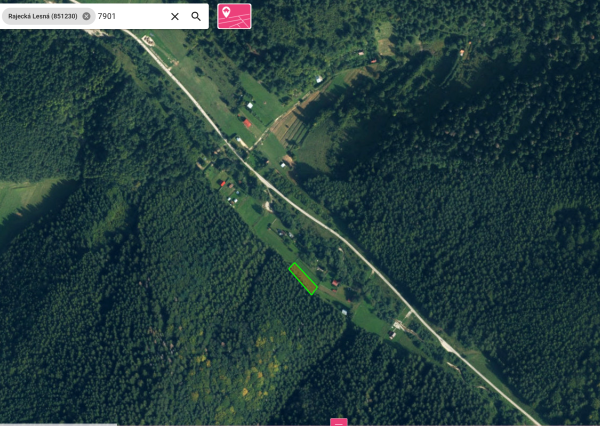 RK4 - PREDAJ - POZEMOK POD LESOM - RAJECKÁ LESNÁ