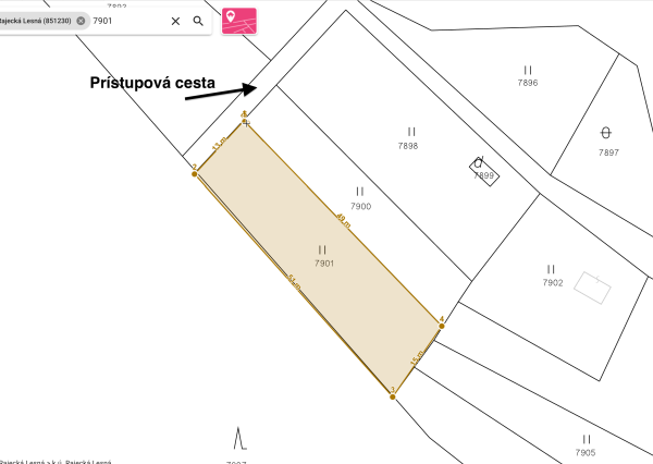 RK4 - PREDAJ - POZEMOK POD LESOM - RAJECKÁ LESNÁ