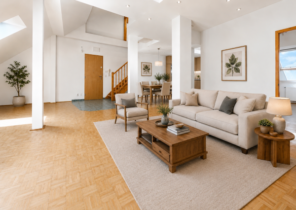 RK4 - PREDAJ -  4 izbový svetlý  byt  137 m² - loggia - Dulovo námestie