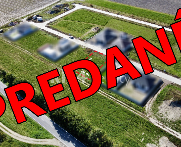 RK4 - PREDAJ - Stavebný pozemok na výstavbu rodinného domu , Kráľov Brod - 600m2.