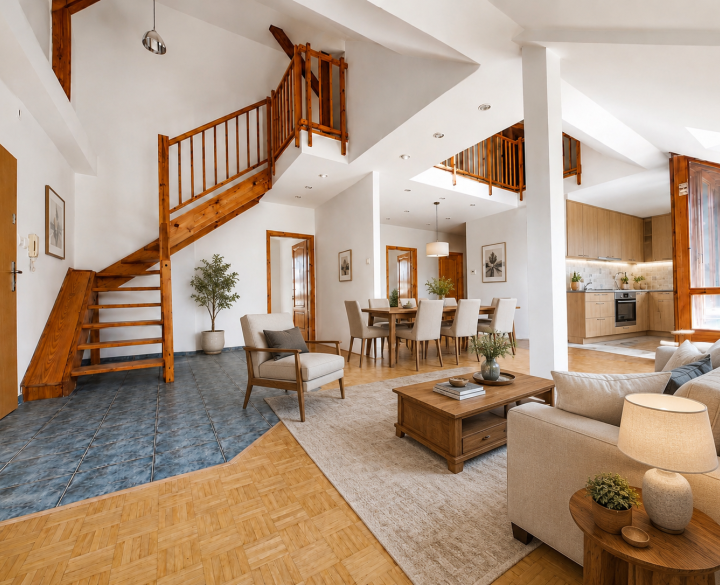 RK4 - PREDAJ -  Mezonet 137 m² - loggia - Dulovo námestie