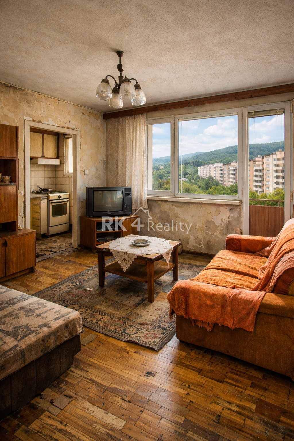 RK4 - Karlová Ves - Hľadám 2 izbový byt v pôvodnom stave